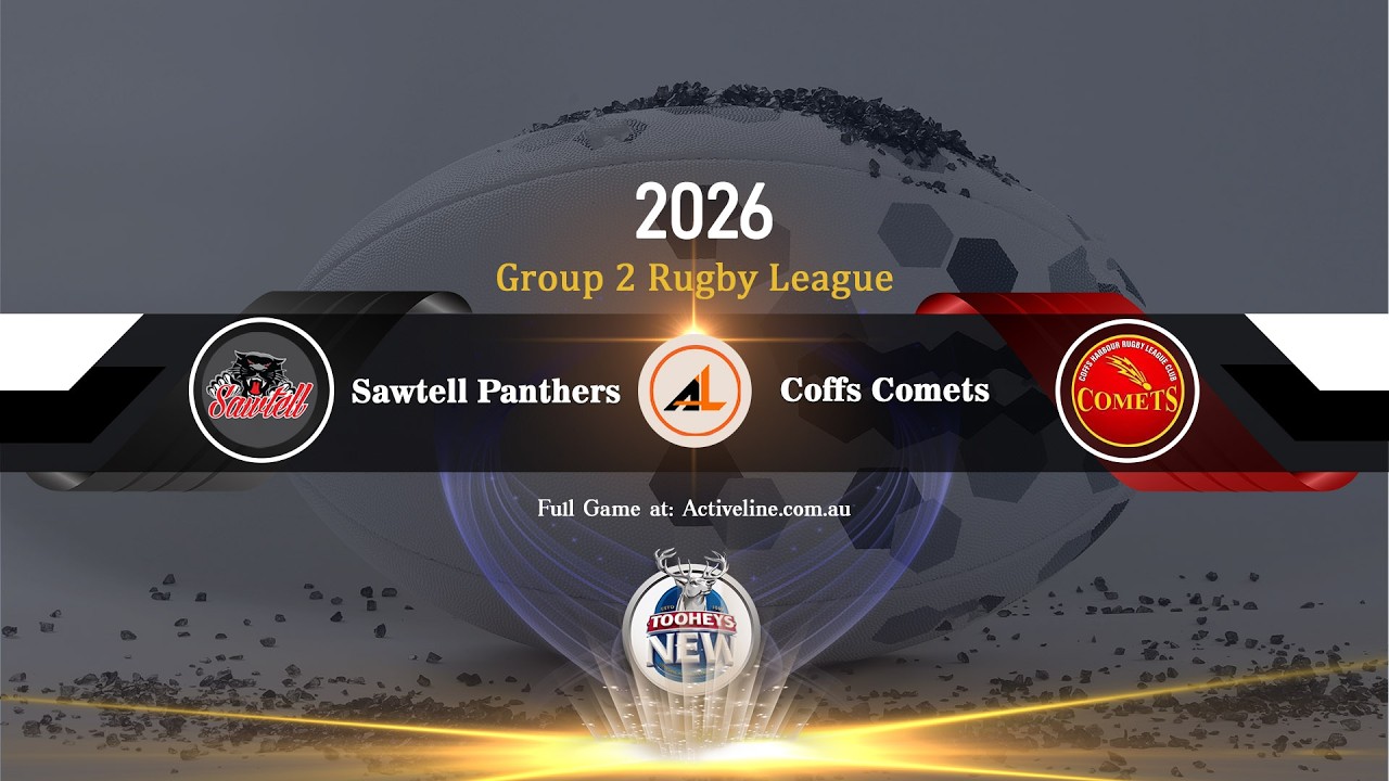 Reserve Grade -  Sawtell Panthers - VS - Coffs Comets  - Group 2 Rugby League  2026